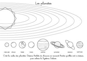 Coloriage Sur Les Planètes Coloriage à Imprimer Les Planètes Du Système solaire