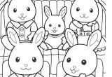 Coloriage Sylvanian à Imprimer Ausmalbild Sylvanian Families Familienlimousine