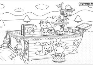 Coloriage Sylvanian A Imprimer Coloriage Bord De Mer Retrouvez tous Les Coloriages