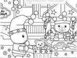 Coloriage Sylvanian Noel 17 Coloring Pages Of Calico Critters On Kids N Fun Kids N