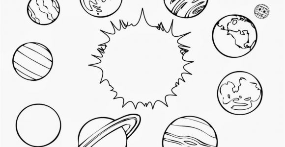 Coloriage Système solaire Dessins Et Coloriages Page De Coloriage Grand format   Imprimer