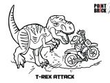 Coloriage T Rex Lego Dinosaur Couple Coloring Pages Hellokids Coloriage De Lego