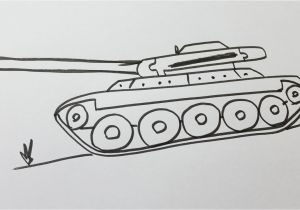 Coloriage Tank Allemand Ment Dessiner Un Tank