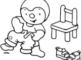 Coloriage Tchoupie Coloriage Tchoupi Cartable