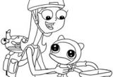Coloriage Teletubbies En Ligne Coloriage Dessins Dessins   Imprimer Et La Couleur En Ligne