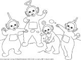 Coloriage Teletubbies Gratuit Coloriage A Imprimer Teletubbies Font Une Bataille De Boule De Neige