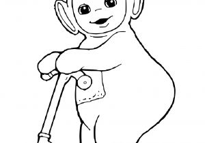 Coloriage Teletubbies Lala Coloriage Teletubbies Po   Imprimer Sur Coloriages Fo