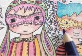 Coloriage Tendre Et Féerique Art Thérapie Avec "coloriage Tendre Et Féérique"