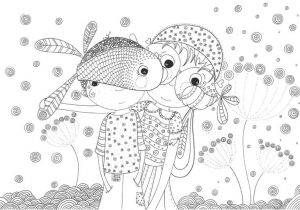 Coloriage Tendre Et Féerique Coloriage Tendre Féérique Colouring Pages