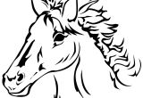 Coloriage Tete De Cheval A Imprimer Tete De Cheval Coloriage