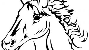 Coloriage Tete De Cheval A Imprimer Tete De Cheval Coloriage