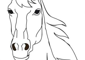 Coloriage Tete De Licorne Dessin De Tªte De Cheval   Colorier Image 1113