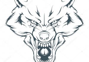 Coloriage Tete De Loup Dessin Facile Animaux Girafe