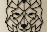 Coloriage Tete De Loup Tªte De Loup 3d Déco   soultz