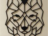 Coloriage Tete De Loup Tªte De Loup 3d Déco   soultz