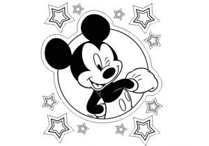 Coloriage Tete De Minnie A Imprimer Tete De Mickey A Imprimer