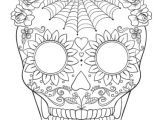 Coloriage Tete De Mort Mexicaine A Imprimer Gratuit Site De Coloriage Dessin Doodle