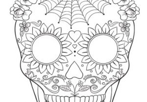Coloriage Tete De Mort Mexicaine A Imprimer Gratuit Site De Coloriage Dessin Doodle