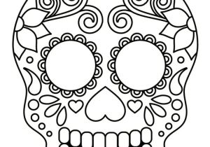 Coloriage Tete De Mort Mexicaine Coloriage Tªte De Mort Mexicaine 20 Dessins   Imprimer