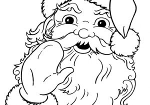 Coloriage Tete De Pere Noel P¨re No L