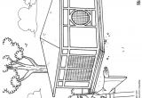 Coloriage Tipi Coloriage Dessin Maison Japonaise