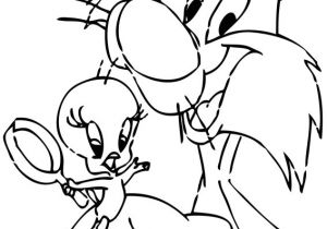 Coloriage Titi Gros Minet Les Coloriages De Titi Et Grosminet