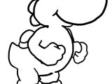 Coloriage toad Et Yoshi 24 Dessins De Coloriage Yoshi   Imprimer