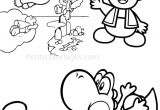 Coloriage toad Et Yoshi Super Mario Bros 167 Video Games – Printable Coloring Pages