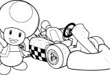 Coloriage toad Gratuit Coloriage toad Mario Kart   Imprimer Sur Coloriages Fo