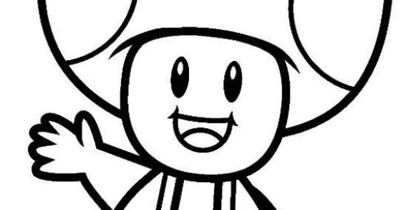 Coloriage toad Gratuit Coloriage toad