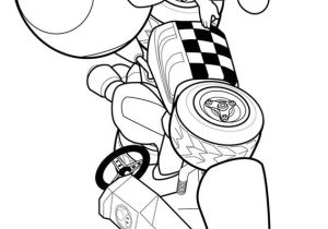 Coloriage toad Kart Coloriage toad Kart