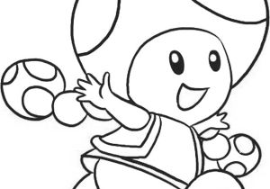 Coloriage toad Mario Coloriage toad