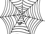 Coloriage toile D Araignée Halloween Coloriage toile D’araignée à Imprimer