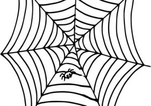 Coloriage toile D Araignée Halloween Coloriage toile D’araignée à Imprimer