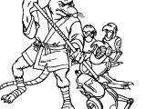 Coloriage tortue Ninja à Imprimer Dessins Gratuits   Colorier Coloriage Chaotic   Imprimer