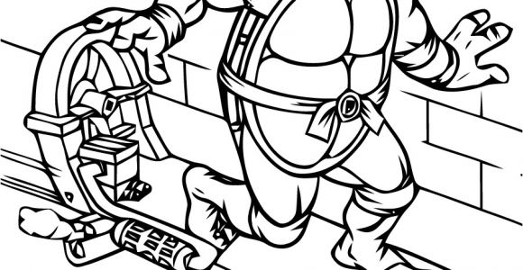 Coloriage tortue Ninja En Ligne épinglé Par Diesel Sur Coloriages