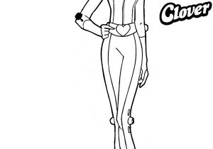 Coloriage totally Spies A Faire Sur L ordinateur Coloriage totally Spies A Faire Sur L ordinateur