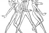Coloriage totally Spies A Faire Sur L ordinateur Coloriage totally Spies En Ligne Gratuit   Imprimer