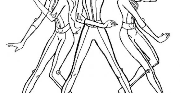Coloriage totally Spies A Faire Sur L ordinateur Coloriage totally Spies En Ligne Gratuit   Imprimer