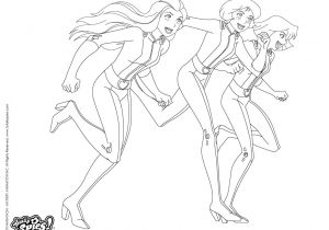 Coloriage totally Spies A Faire Sur L ordinateur Dessin totally Spies Avec Britney