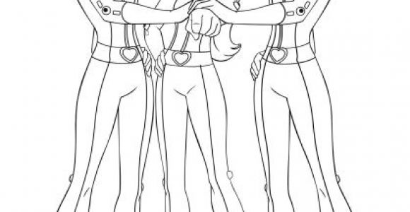 Coloriage totally Spies à Imprimer 19 Best totally Spies Images On Pinterest