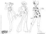 Coloriage totally Spies à Imprimer Coloriage Teletoon Coloriage Dessin Anime Pokemon Coloriage De