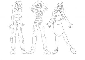 Coloriage totally Spies Alex totally Spies 34 Cartoons – Printable Coloring Pages