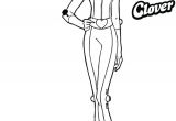 Coloriage totally Spies Clover Coloriage totally Spies – Ideadejuego