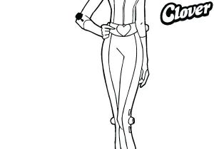 Coloriage totally Spies Clover Coloriage totally Spies – Ideadejuego