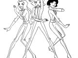 Coloriage totally Spies En Ligne Coloriage totally Spies A Colorier Dessin
