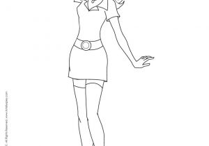 Coloriage totally Spies Sam Coloriages Sam Fashion 1 Fr Hellokids