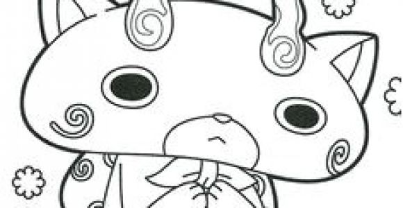 Coloriage totoro à Imprimer Watch Yo Kai Adult Coloring Pinterest