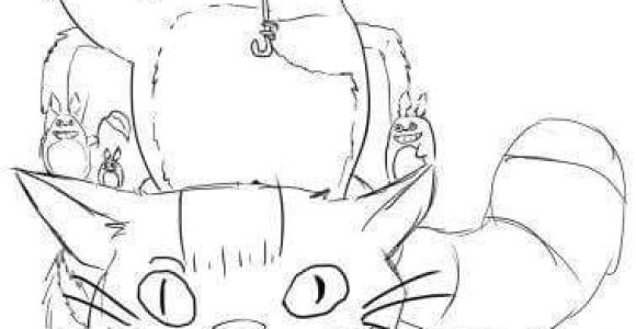 Coloriage totoro Chat Bus Pin by Deni Bennett On A toddler S Dream Room Pinterest