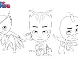 Coloriage toussaint Coloriage Pyjamasques Pj Masks Superheros Gluglu Bibou Yoyo Dessin